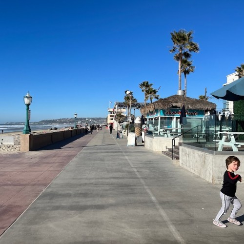 Mission Beach Boardwalk | Ocean Front Walk